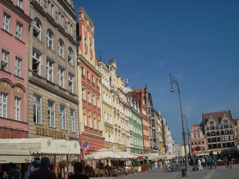 The Rynek in Wroclaw, Summer 2012. Photo by A. Ribeiro.