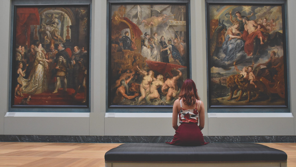 Imagining at a museum