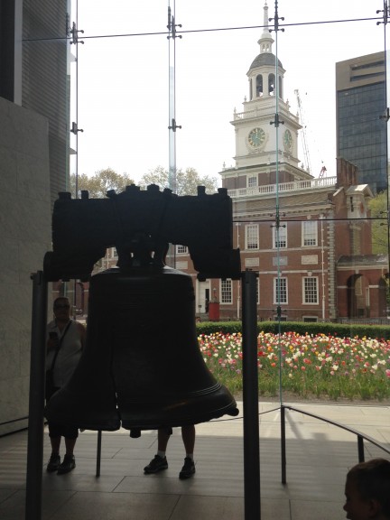 The historic "Liberty Bell" in Philadelphia, Pennsylvania. Photo: Ana Ribeiro