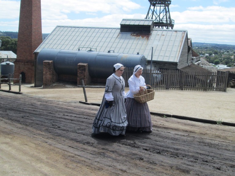 People reenacting Victorian Era. Photo: Lito Seizani