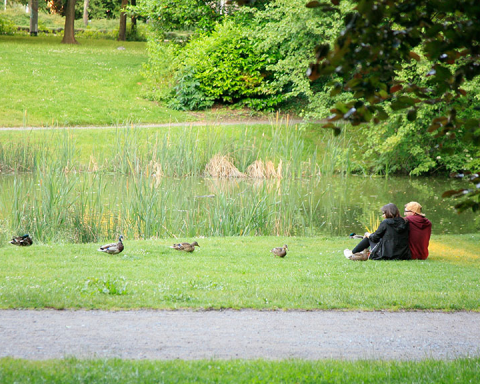 Leipzig city center. (Photo: maeshelle west-davies)