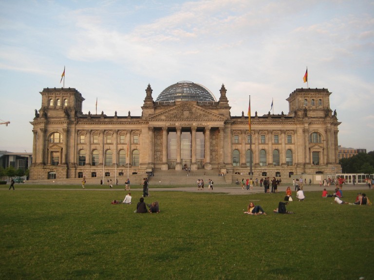 The historic building of the Reichstag (the Diet of the German Empire, 1871–1945), Berlin, since 1999 home of the Bundestag. (Photo: Maximilian Georg)