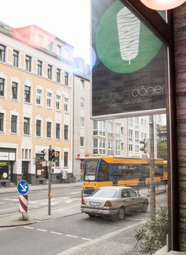 Globus Döner on Oststraße. (Photo: Stefan Hopf)