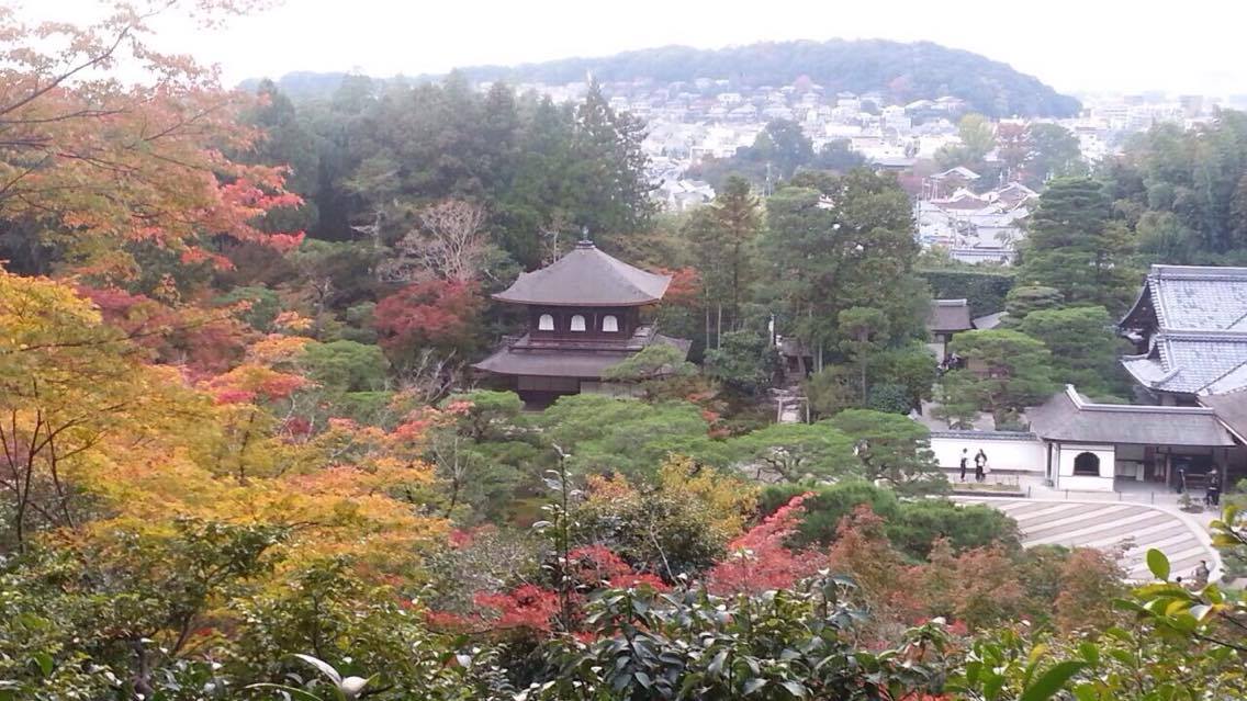 To tourists known as the Silver Pavilion, its Japanese informal name is Ginkaku-ji. The formal name is Jisho-ji. (Photo: Helena Flam)