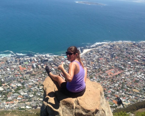 Hiking Lions Head in Cape Town, South Africa. (Photo courtesy of Claudi, onclaudinine.com)