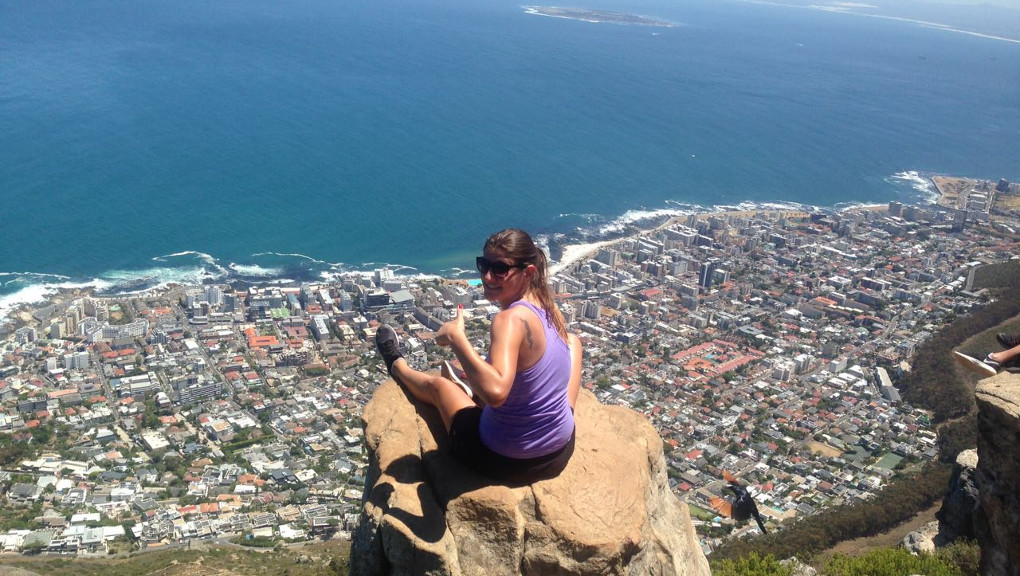 Hiking Lions Head in Cape Town, South Africa. (Photo courtesy of Claudi, onclaudinine.com)