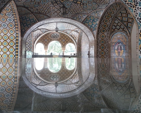 The Golestan Palace in Tehran, capital of Iran. Photo © Anne-Coralie Bonnaire