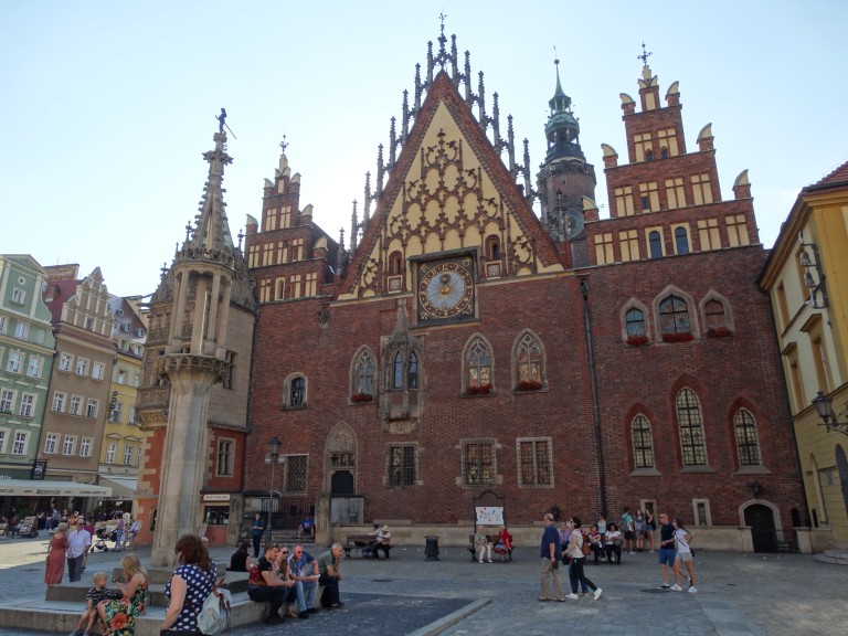 Wrocław Town Hall in the Rynek. (Photo: Chrissy Orlowski)