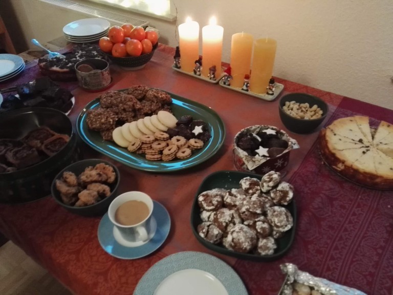 Second Sunday of the Advent season at an international friend's place. (Photo: Chrissy Orlowski)