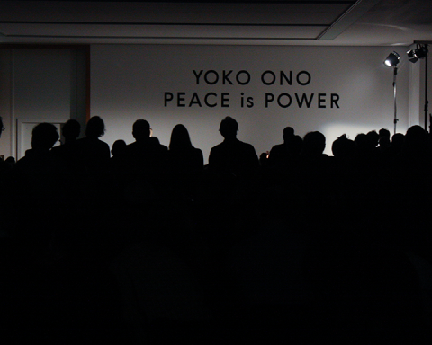 Yoko Ono retrospective, Peace is Power at MdbK. (Photo: maeshelle west-davies)