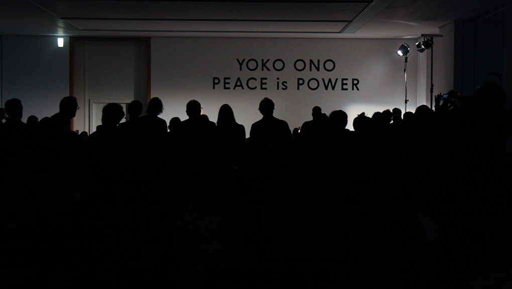 Yoko Ono retrospective, Peace is Power at MdbK. (Photo: maeshelle west-davies)
