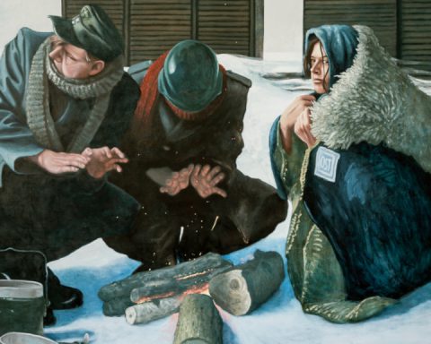 Frühstück im Freien, 2016, detail © Michiel Frielink