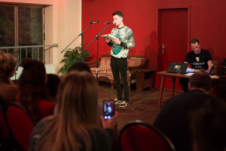 Cocktail Open Mic meets goth