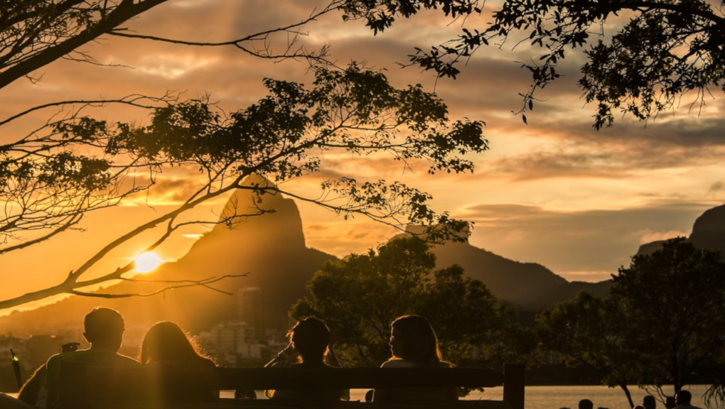 Joao gilberto and Rio's Sugar Loaf Mountain