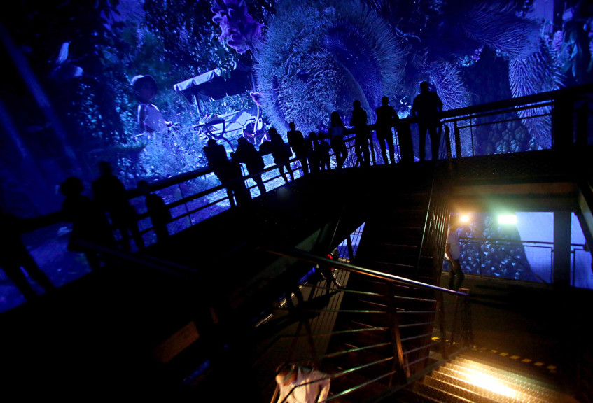 Panometer exhibit in Leipzig - Carola's Garden