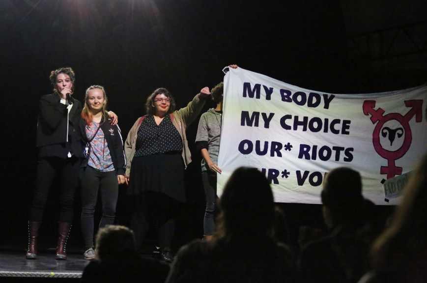 Leipzig activists Palmer concert