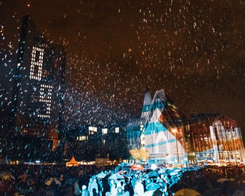 Lichtfest 2019, Augustusplatz