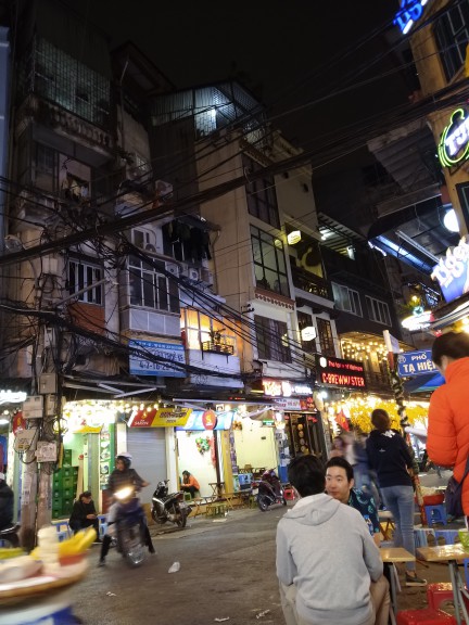 Eating through Hanoi