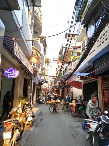 Eating one's way through Hanoi