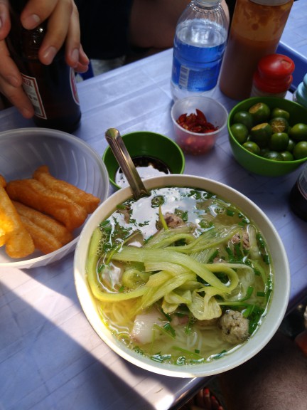 Eating one's way through Hanoi