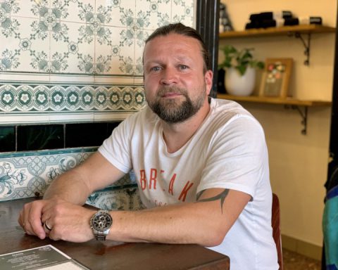 Alexander Grothe, owner of the Central Globetrotter Hostel