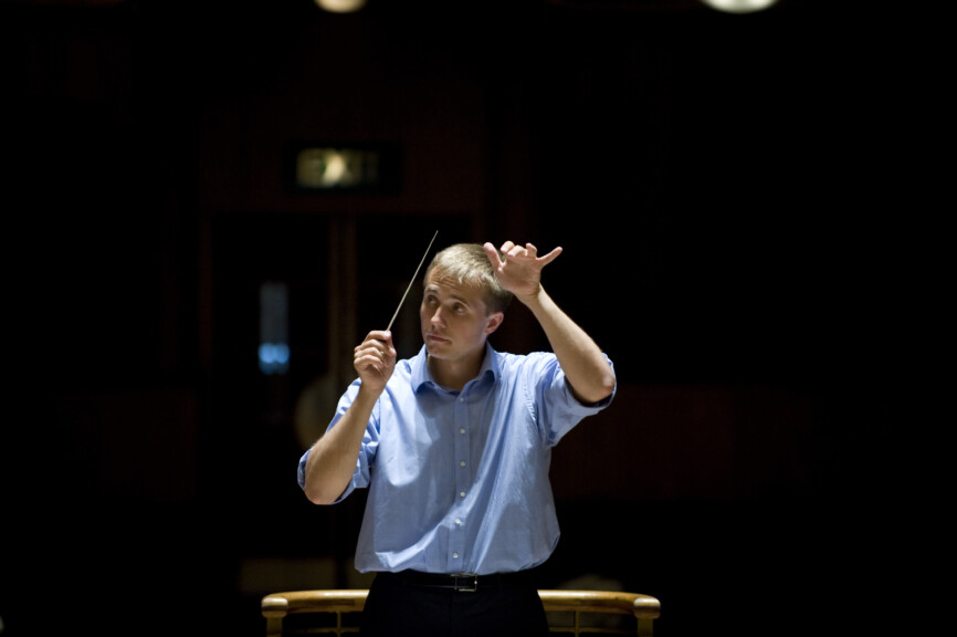 Vasily Petrenko conducting at Hope Street Liverpool