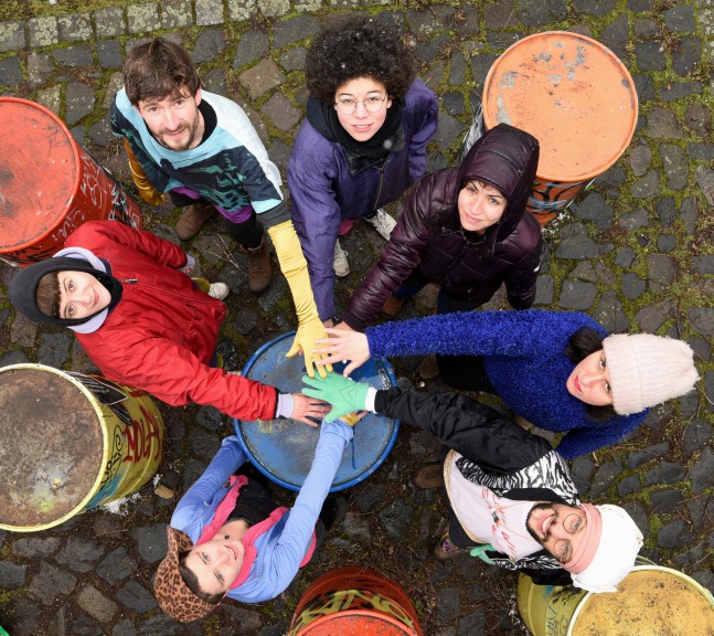 Hands together, Polyrhymthms group, Photo by Kay Kölzig, @kaycosinus