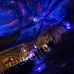 Mushuman's "luminous cloud" at Lichtspiele des Westens 2021, photo Andreas Matthes, Metaorange Photography&Design