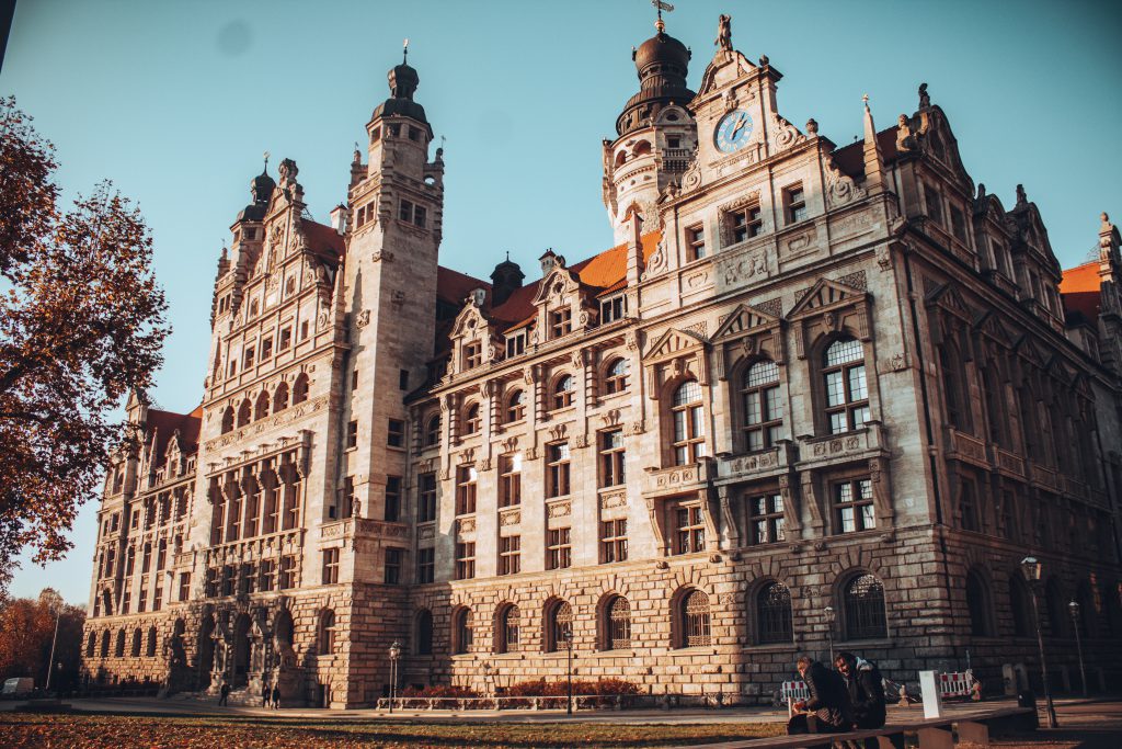 a photo of the Neues Rathaus in Leipzig